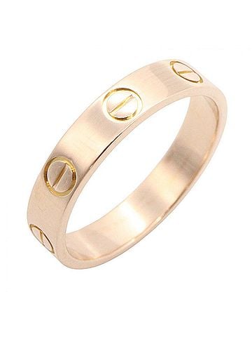 Cartier Cartier Mini Love Ring, 18K Pink Gold (PG), Women's Tone, B4085200 (view 1)
