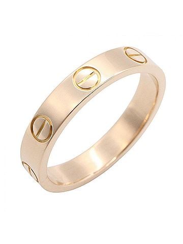 Cartier Cartier Mini Love Ring, 18K Pink Gold (PG), Women's Tone, B4049750 (view 1)