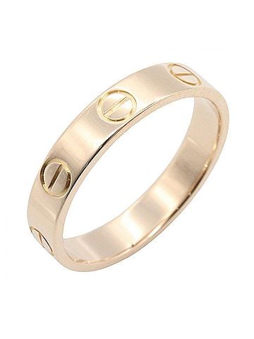 Cartier Cartier Mini Love Ring, 18K Pink Gold (PG), Men's/Women's, Tone, B4085200 (view 1)