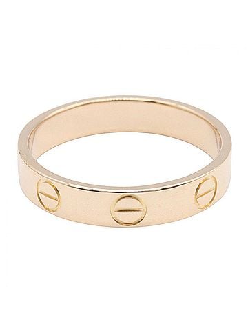 Cartier Cartier Mini Love Ring, 18K Pink Gold (PG), Men's/Women's, Tone, B4085200 (view 2)