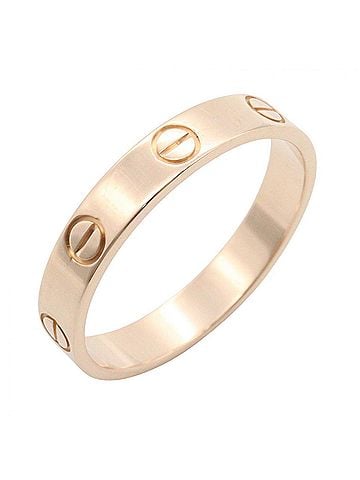 Cartier Cartier Mini Love Ring, 18K Pink Gold (PG), Men's/Women's, Tone, B4085200 (view 1)