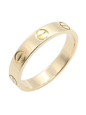 Cartier Cartier Mini Love Ring, 18K (Yellow Gold), Women's Jewelry, Gold Tone, B4085000 (view 1)