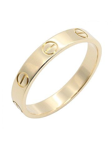 Cartier Cartier Mini Love Ring, 18K (Yellow Gold), Women's Jewelry, Gold Tone, B4085000 (view 1)