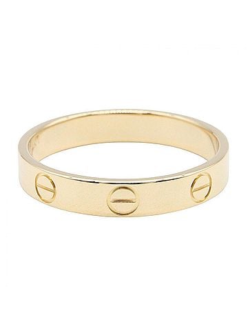 Cartier Cartier Mini Love Ring, 18K (Yellow Gold), Women's Jewelry, Gold Tone, B4085000 (view 2)