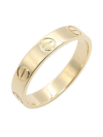 Cartier Cartier Mini Love Ring, 18K (Yellow Gold), Women's Jewelry, Gold Tone, B4085000 (view 1)
