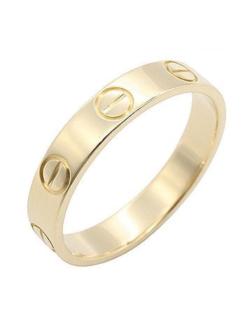 Cartier Cartier Mini Love Ring, 18K (Yellow Gold), Women's Jewelry, Gold Tone, B4085000 (view 1)