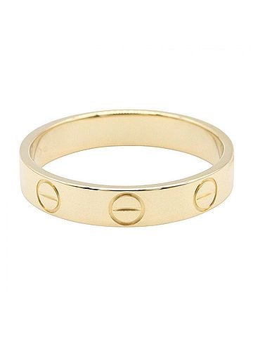 Cartier Cartier Mini Love Ring, 18K (Yellow Gold), Women's Jewelry, Gold Tone, B4085000 (view 2)