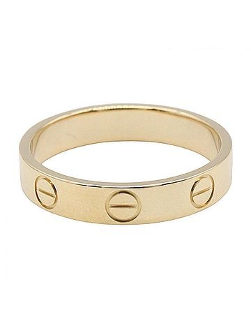 Cartier Cartier Mini Love Ring, 18K (Yellow Gold), Men's/Women's, Gold Tone, B4085000 (view 2)