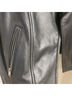 Lamarque 100% Lambskin 97% Polyester 3% Spandex Blue Blazer Size S - photo 4