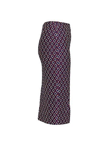 HUGO BOSS Hugo Boss Patterned Knee-Length Pencil Skirt in Multicolor Polyester (view 2)