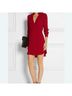Thakoon Red Cocktail Dress Size 10 - photo 6