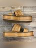 Kelsi Dagger Brooklyn 100% Leather Tan Brown Sandals Size 11 - photo 5