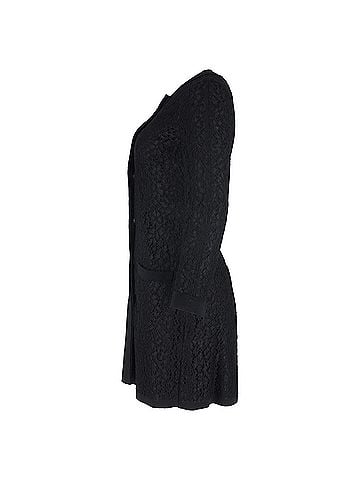 Dolce & Gabbana Dolce &amp; Gabbana Lace Coat in Black Polyamide (view 2)