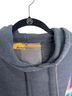 Aviator Nation Print Gray Pink Blue Pullover Hoodie Size M - photo 3