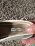 INC International Concepts Silver White Sneakers Size 8 - photo 3
