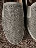 INC International Concepts Silver White Sneakers Size 8 - photo 5