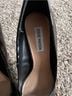 Steve Madden 100% Leather Black Heels Size 10 - photo 4