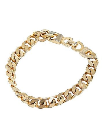Christian Dior Christian Dior Dior Chain Bracelet, Gold Plated, Women's (view 1)