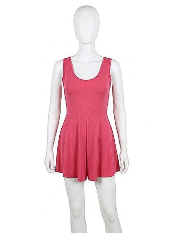 White Birch Sleeveless Skort Dress in Pink (view 1)