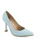 Andrea Blue Women's Flared Heel Pump Size 6 - photo 1