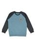Tiny Whales Print Blue Boys Lakeside Long Sleeve Sweatshirt Size 2 - photo 1