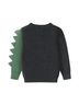 Andy & Evan Graphic Gray Kids Spike-A-Saurus Sweater Size 6 - photo 2