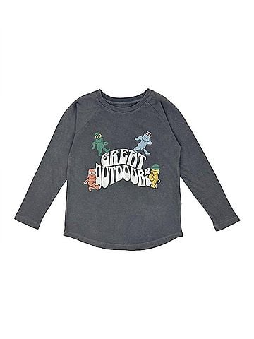 Tiny Whales Great Outdoors Raglan Tee (view 1)