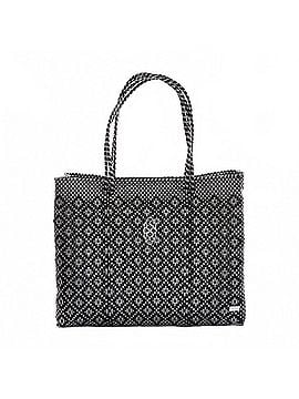 Lolas Collection Women's Travel Handmade Aztec Tote Bag With Clutch in Black/Silver (view 1)