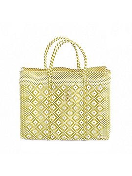 Lolas Collection Women's Travel Handmade Aztec Tote Bag With Clutch in Yellow (view 1)