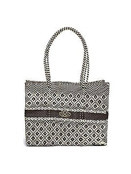 Lolas Collection Women's Travel Handmade Aztec Tote Bag With Clutch in Brown/Beige (view 1)
