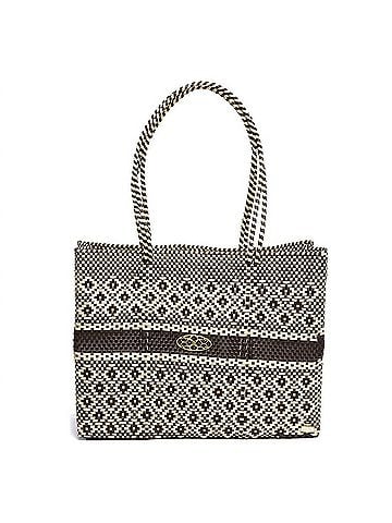 Lolas Collection Women's Travel Handmade Aztec Tote Bag With Clutch in Brown/Beige (view 1)