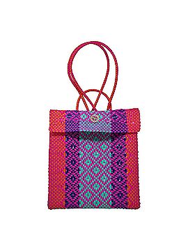 Lolas Collection Women's Medium Handmade Colorful Backpack in Pink Multi (view 1)