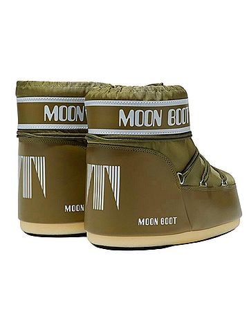 Moon Boot Women's Icon Low Nylon Boots in Khaki (view 2)