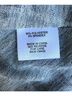 Fervour Plaid Blue White Black Poncho Size M - photo 6