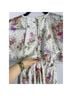ASOS 100% Polyester Floral White Pink Purple Green Casual Dress Size 8 - photo 5