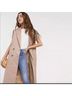 ASOS 100% Cotton 100% Polyester Tan Trenchcoat Size 6 - photo 5