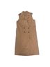 ASOS 100% Cotton 100% Polyester Tan Trenchcoat Size 6 - photo 1