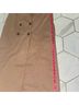 ASOS 100% Cotton 100% Polyester Tan Trenchcoat Size 6 - photo 7