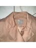 ASOS 100% Cotton 100% Polyester Tan Trenchcoat Size 6 - photo 3