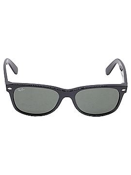 Ray-Ban Ray Ban New Wayfarer Sunglasses in Black Acetate (view 1)