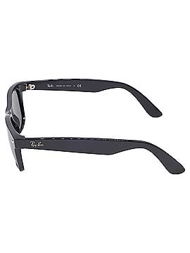 Ray-Ban Ray Ban New Wayfarer Sunglasses in Black Acetate (view 2)