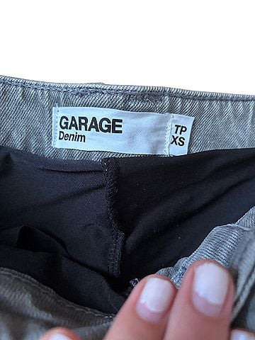 Garage Denim Skirt (view 2)