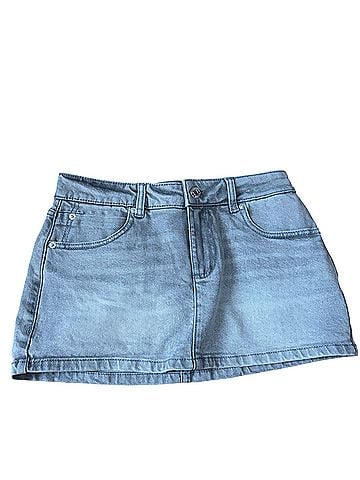 Garage Denim Skirt (view 1)