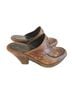 FRYE 100% Leather Brown Mule/Clog Size 6 1/2 - photo 4