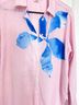 Desigual Floral Pink Blue Long Sleeve Button-Down Shirt Size S - photo 4