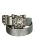 Leatherock 100% Leather Silver Belt Size 32 - photo 1