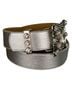 Leatherock 100% Leather Silver Belt Size 32 - photo 3