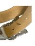 Leatherock 100% Leather Silver Belt Size 32 - photo 4