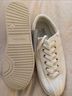 Tretorn 100% Canvas White Gold Sneakers Size 7 - photo 6