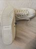 Tretorn 100% Canvas White Gold Sneakers Size 7 - photo 5